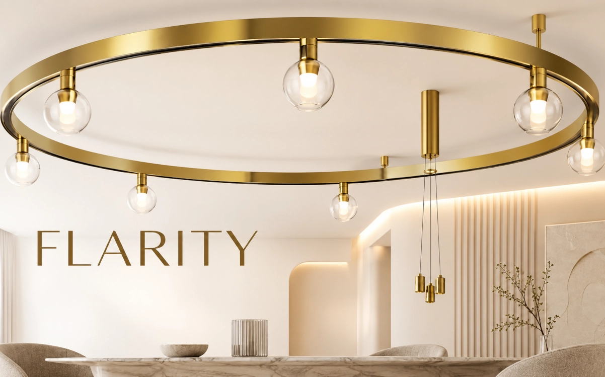 Maytoni FLARITY sínrendszer – 24 V-os mágneses világítás modern belső terekhez