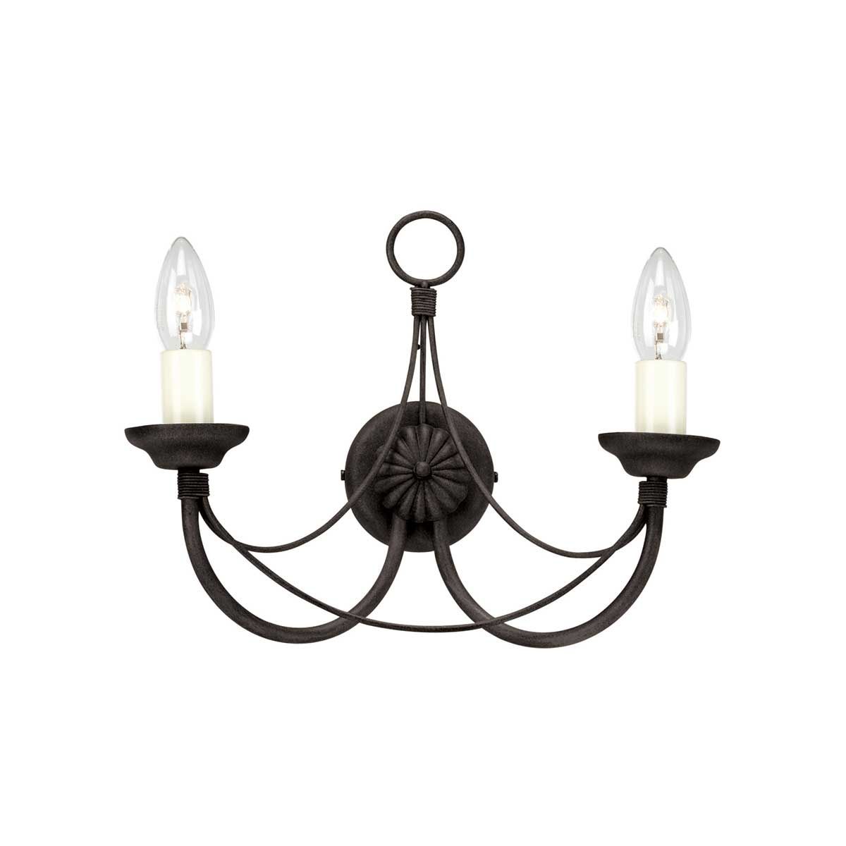 CARISBROOKE-CB2-BLACK-Elstead Lighting-100124
