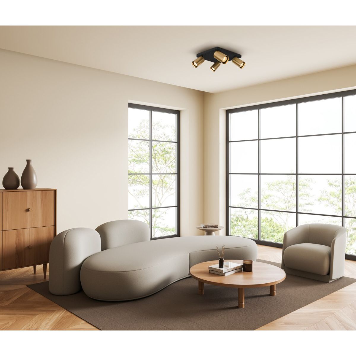 Nesto-SPL-23436-4S-BK-BRSS-Italux-264843