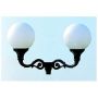 Utcavilágítás lámpatest INDURA GLOBO 057E-G05X1A-02 2x105W/E27 IP65 a Novolux-tól