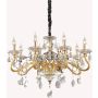 Csillár NEGRESCO 087764 8x28W/E14 ip20 a Ideal Lux-tól