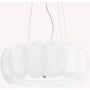 Függőlámpa OVALINO 090481 8x60W/E27 ip20 a Ideal Lux-tól