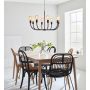 Csillár AMISTOSO 108291 8x40W/E27 IP20 a Markslojd-tól