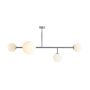 Plafonlámpa DIONE 1092PL_L4 4x15W/E14|E27 IP20 a Aldex-tól
