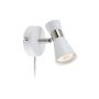 Fali lámpa FOLIE 108627 2x2W/LED IP20 a Markslojd-tól