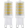 Villanykörte LED 110155 4000K 2x3W/G9 320LM a Eglo-tól
