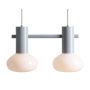 Függőlámpa FLO 2 GREY S 7000H22_S 2x10W/E14 a Aldex-tól