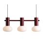 Függőlámpa FLO 3 RUBY S 7000E27_S 3x10W/E14 a Aldex-tól