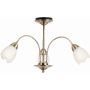 Plafonlámpa PETAL 124-3AB 3x40W/E14 IP20 a Endon-tól