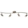Spotlámpa CARO-LED 13955/20/12 2700k 4x5w/gu10 350lm ip20 a Lucide-tól