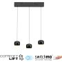 Függőlámpa BALLINI 15261-18 3000k 3x22W/LED 2400lm ip20 a Paul Neuhaus-tól
