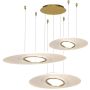 Függőlámpa Eclipse LA116/P3_97_3k_gold 3000K 3x80W/LED 4800lm IP20 a Altavola Design-tól
