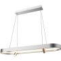Függőlámpa Spectra LA114/P_92_2+1_grey_gold 3000K 1x30W+2x5W/LED 2400lm IP20 a Altavola Design-tól