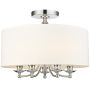 Plafonlámpa ABU DHABI C05428CH-WH 5x40W/E14 a Cosmolight-tól