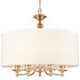 Függőlámpa ABU DHABI P05896AU-WH 5x40W/E14 a Cosmolight-tól