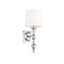 Fali lámpa AUSTIN W01118NI-WH 1x40W/E14 IP20 a Cosmolight-tól
