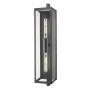 Fali lámpa DOVER W02095BK 2x40W/E27 ip44 a Cosmolight-tól