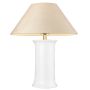 Asztali lámpa MONROE T01869BR-WH 1x40W/E27 ip20 a Cosmolight-tól