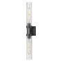 Fali lámpa QUINCY W02873BK 2x40W/E27 ip20 a Cosmolight-tól