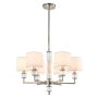 Plafonlámpa SUTTON P06446NI-WH 6x40W/E14 ip20 a Cosmolight-tól
