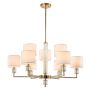 Plafonlámpa SUTTON P09378AU-WH 9x40W/E14 ip20 a Cosmolight-tól