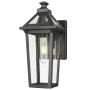 Fali lámpa ZURICH W01609BK 1x60W/E27 IP23 a Cosmolight-tól