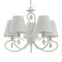 Csillár BALI WHITE 18525 5x40W/E14 a Alfa-tól