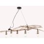 Függőlámpa DRIFTWOOD 180922 6x60W/E27 ip20 a Ideal Lux-tól