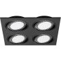 Beépíthető spotlámpa BOXY 20073-BK 4x15W/GU10/ES111 IP20 a Zuma Line-tól