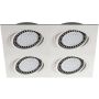Beépíthető spotlámpa BOXY 20073-WH 4x15W/GU10/ES111 IP20 a Zuma Line-tól