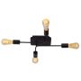 Plafonlámpa LESTER 21118/04/30 4x60w/e27 ip20 a Lucide-tól