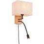 Fali lámpa NILAM 212870236 3000k 2x31w/led+e27 310lm ip20 a Trio-tól