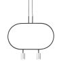 Függőlámpa Luna LPL337-SL 3000K 2x3W/LED 480lm IP20 a Altavola Design-tól