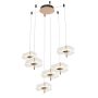Függőlámpa Mariposa LA102/CO6 3000K 6x36W/LED 2160lm IP20 a Altavola Design-tól