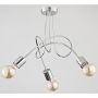 Plafonlámpa TANGO CHROME 24463 3x60W/E27 a Alfa-tól