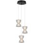 Függőlámpa Tica PND-83949-3-BK 3000K 1x22W/LED 950lm IP20 a Italux-tól
