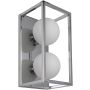 Fali lámpa Daisy MB-BR4367-W2 CH 2x4W/G9 IP20 a Italux-tól
