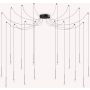 Függőlámpa LUCCIOLA 284002 16x16W/LED ip20 a Ideal Lux-tól