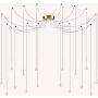 Függőlámpa LUCCIOLA 284019 16x16W/LED ip20 a Ideal Lux-tól