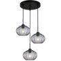 Függőlámpa Pansol PND-2940-3AS-BK-SG2 3x40W/E27 IP20 a Italux-tól