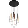 Függőlámpa Alinos PND-24019-14A-BK 3000K 14x58W/LED 4410lm IP20 a Italux-tól