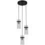 Függőlámpa Merto PND-40930-3A-BK 3x40W/E14 IP20 a Italux-tól