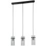 Függőlámpa Merto PND-40930-3B-BK 3x40W/E14 IP20 a Italux-tól