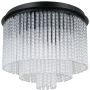 Plafonlámpa Naute PLF-40931-7A-BK 7x40W/E14 IP20 a Italux-tól