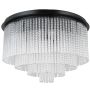 Plafonlámpa Naute PLF-40931-9A-BK 9x40W/E14 IP20 a Italux-tól