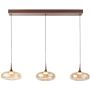 Függőlámpa Tenele PND-24028-3B-COPP 3000K 3x21W/LED 1300lm IP20 a Italux-tól