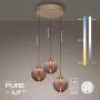 Függőlámpa PURE E-Infinity 2222-97 2200-5000k 3x7W/LED 560lm ip20 a Paul Neuhaus-tól