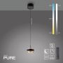 Függőlámpa PURE FALLING RINGS 2503-18 2200-5000k 1x8W/LED 310lm ip20 a Paul Neuhaus-tól