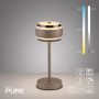 Asztali lámpa PURE FALLING RINGS 4503-97 2200-5000k 1x8W/LED 310lm ip20 a Paul Neuhaus-tól