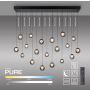 Függőlámpa PURE POPUP 2589-15 2200-5000k 19x3W/LED 2050lm ip20 a Paul Neuhaus-tól